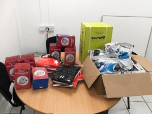 PPE donations from Vista Panels