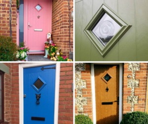 4 Cottage style composite door designs