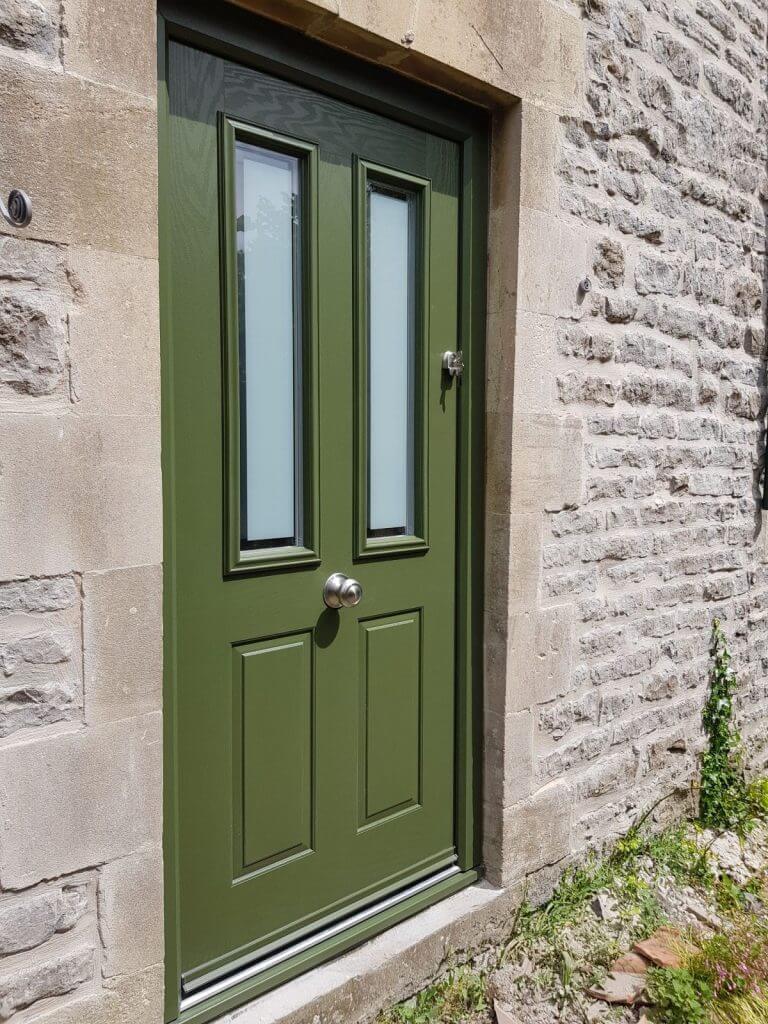 Crocodile Green front door