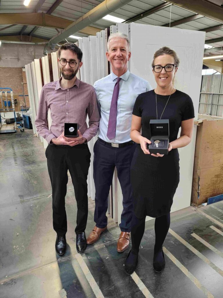 Vista Panels sees two team members reach 20-year milestone