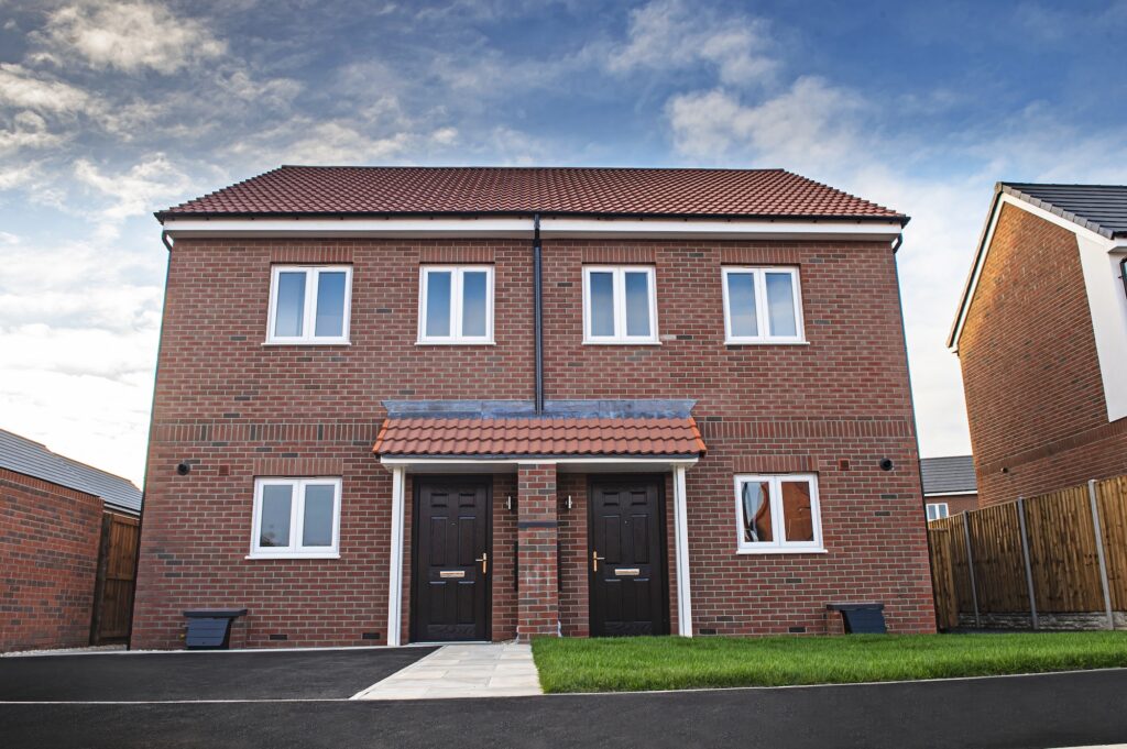 Composite doors built for new builds